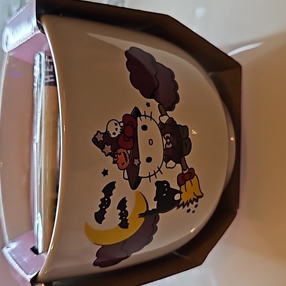 Hello kitty bowl with chopsticks